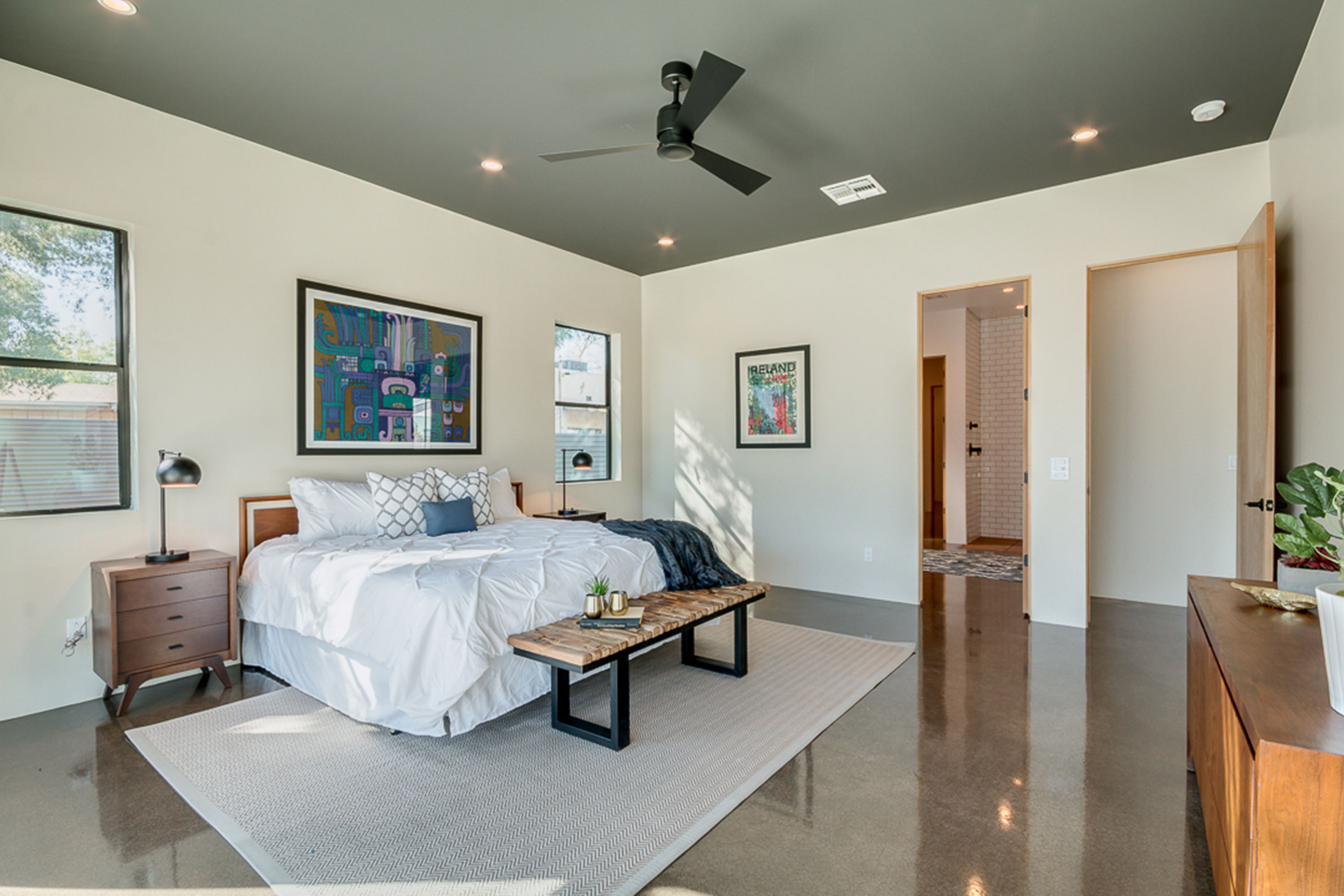 Large Master Bedroom in the Coronado Historic District of Phoenix, AZ