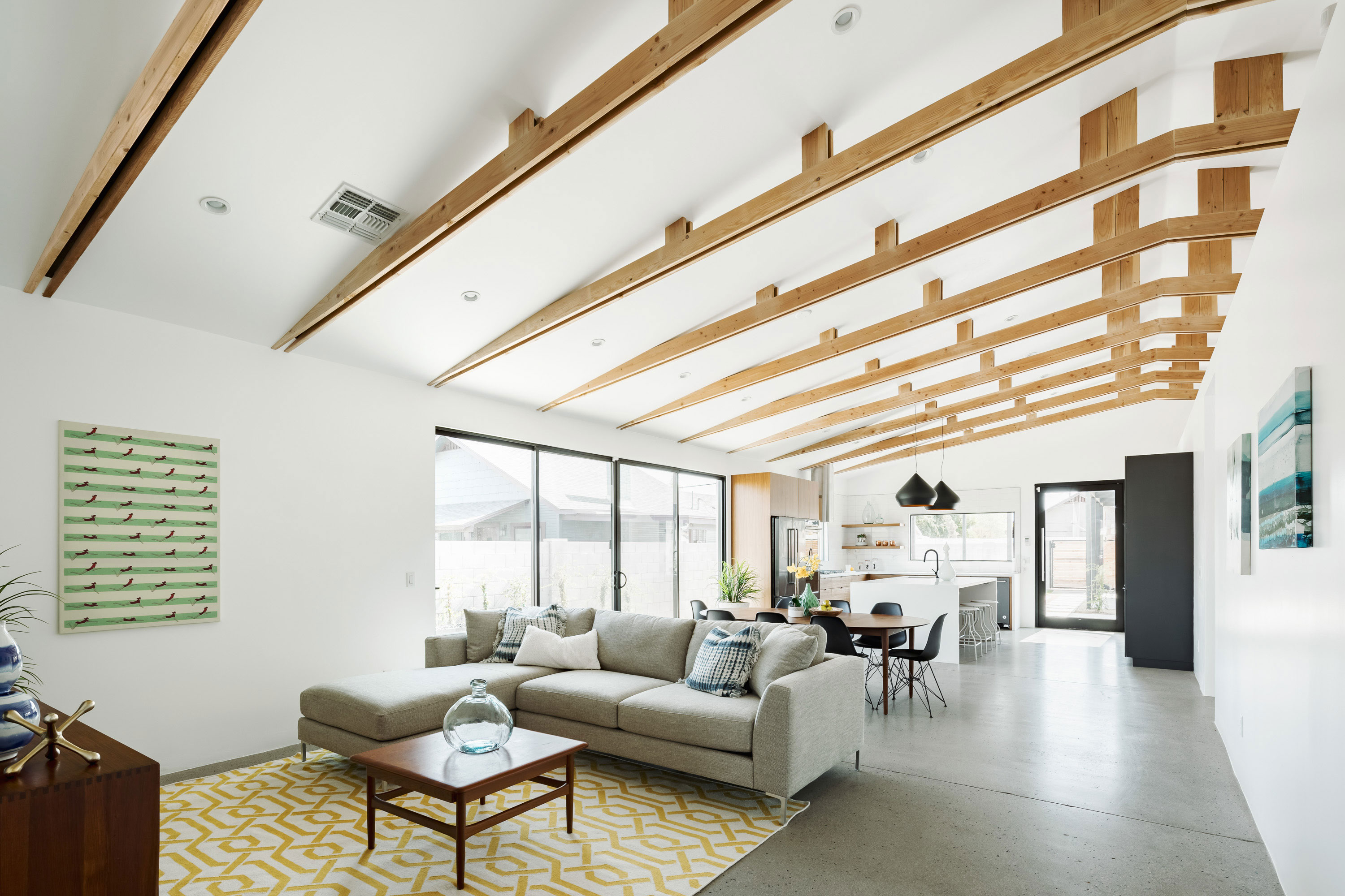 Modern Open Livingroom & Kitchen in Phoenix, AZ