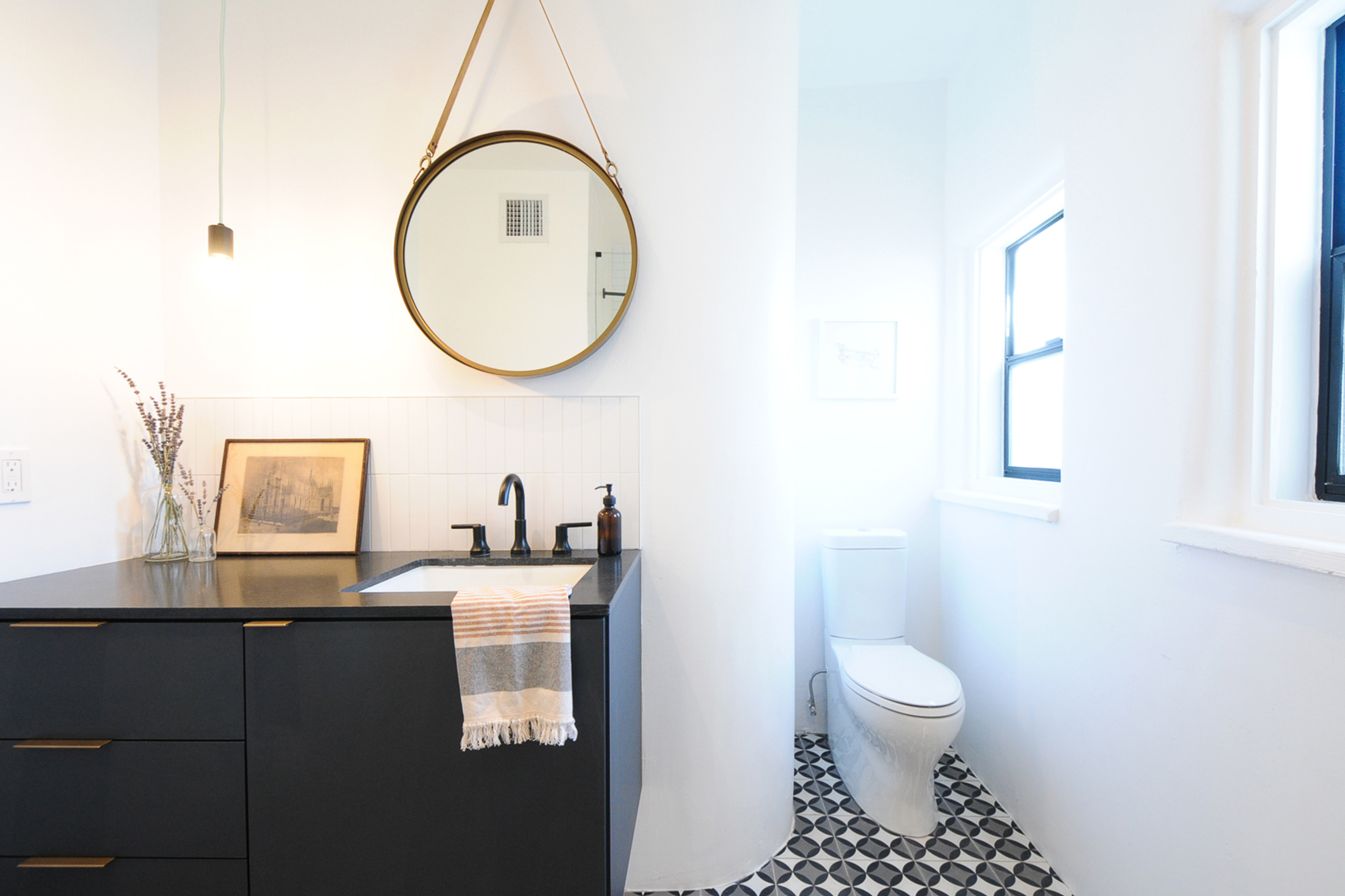 Modern Bathroom in 1940's Historic Phoenix Home